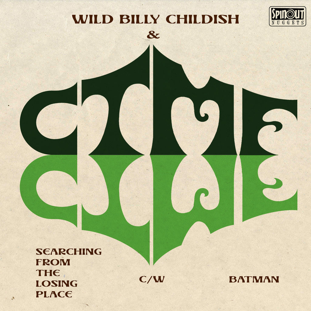 Wild Billy Childish & CTMF -  Searching From The Losing Place / Batman (7")