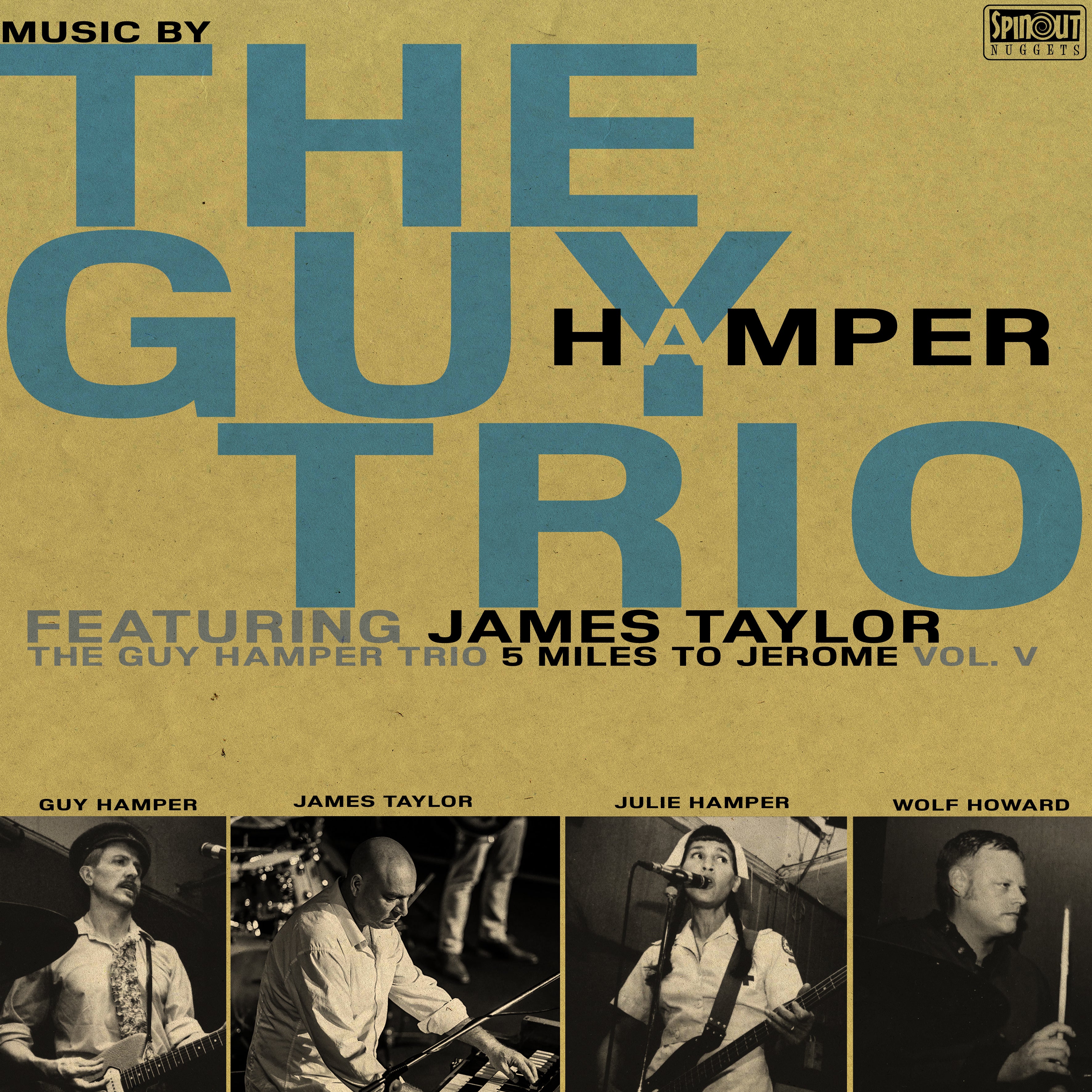 The Guy Hamper Trio (feat. James Taylor) - 5 Miles To Jerome (LP/CD)