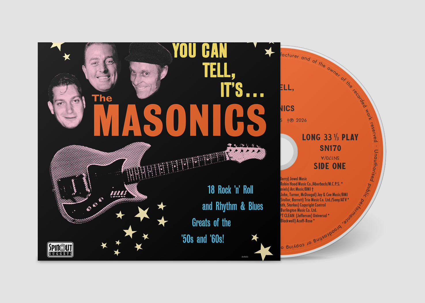 The Masonics - You Can Tell, It's... (LP/CD)