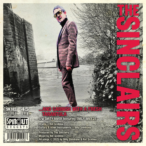The Sinclairs - Dirty River (feat. Emily Breeze) / ...And Garnish With A Fresh Tarantula (7") (pre-order)